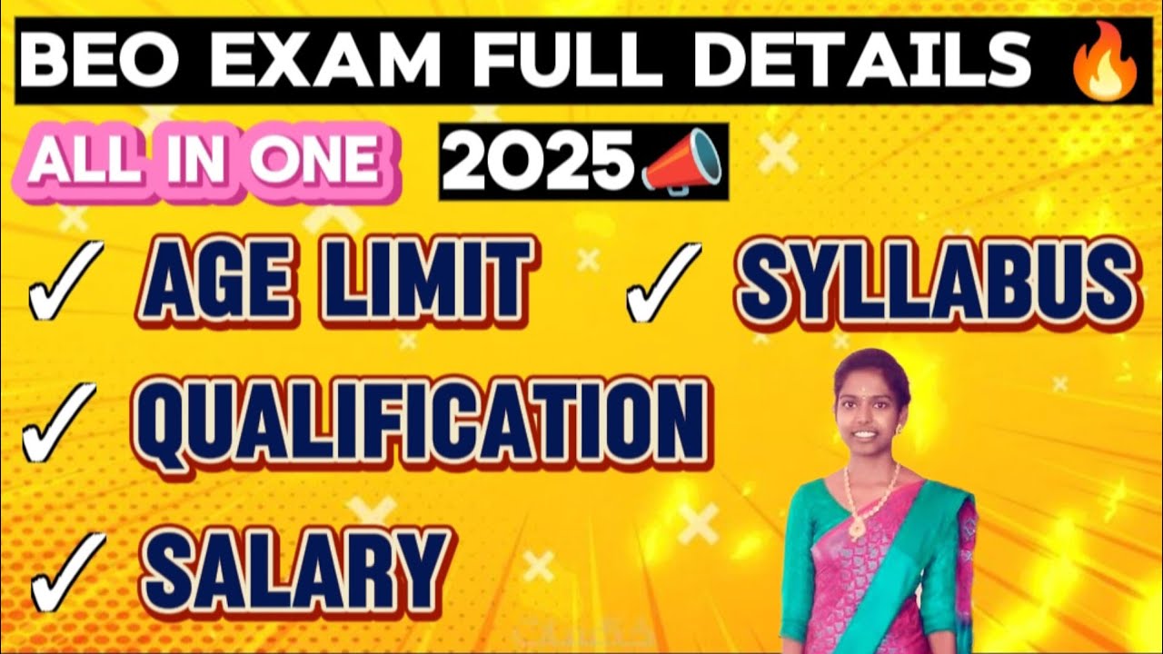 &ldquo;BEO Exam 2025 &ndash; Syllabus &bull; Qualification &bull; Age Limit &bull; Salary | Full Guide for Aspirants&rdquo;