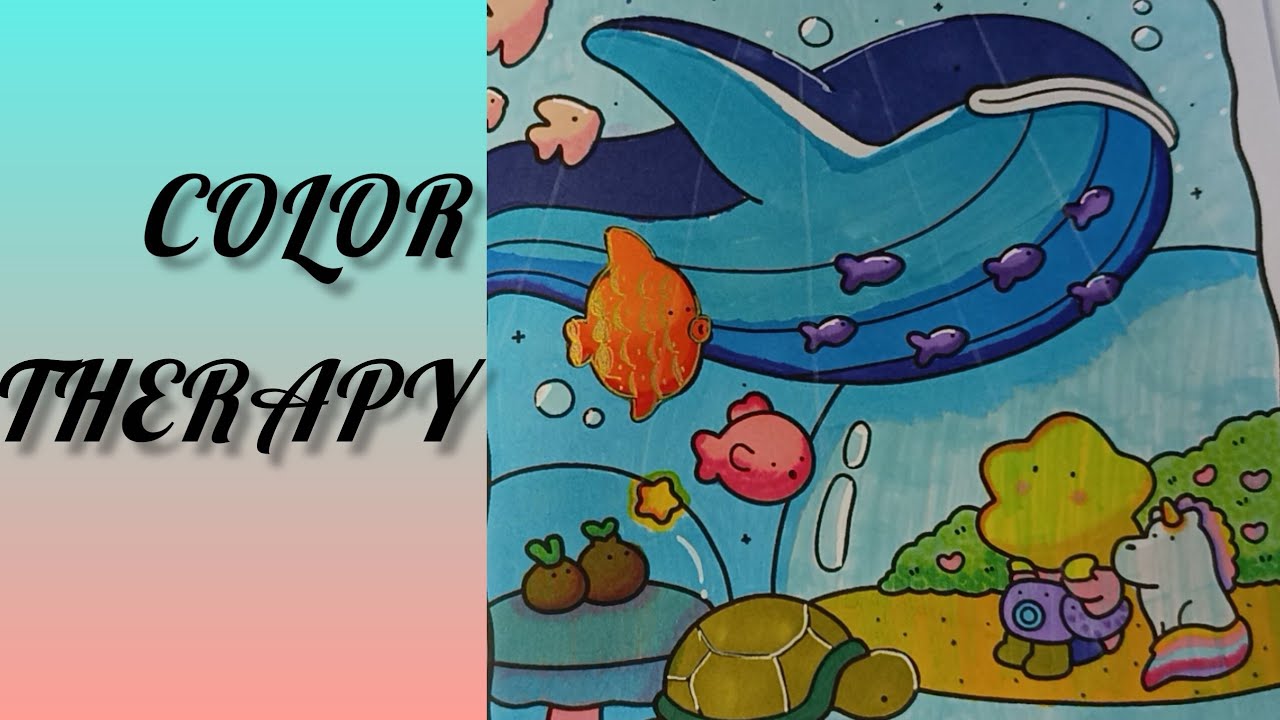 This Coloring Is So Satisfying… ASMR Marker Art