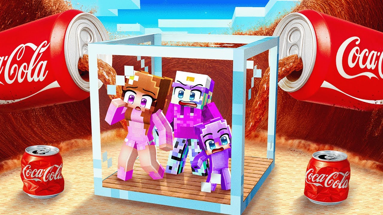 Coca Cola Tsunami против Doomsday Bunker в Minecraft