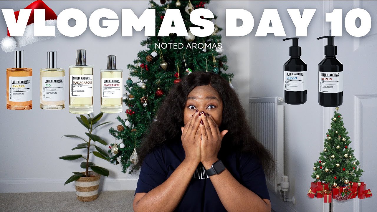 VLOGMAS DAY 10: Unboxing And Honest Review on Noted Aromas Fragrance