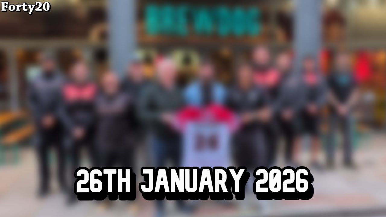 Forty20 Podcast in Liverpool - 26th January 2026