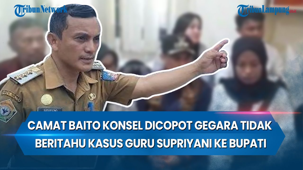 Terungkap Alasan Camat Baito Konawe Selatan Dicopot Bupati karena Kasus Guru Supriyani