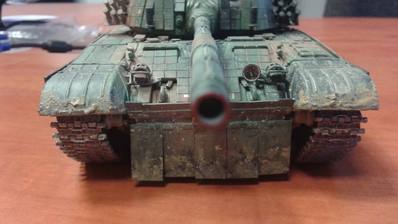 PT-91 Twardy tamyia + własna twórczość RC na bazie tk35 Clark-model