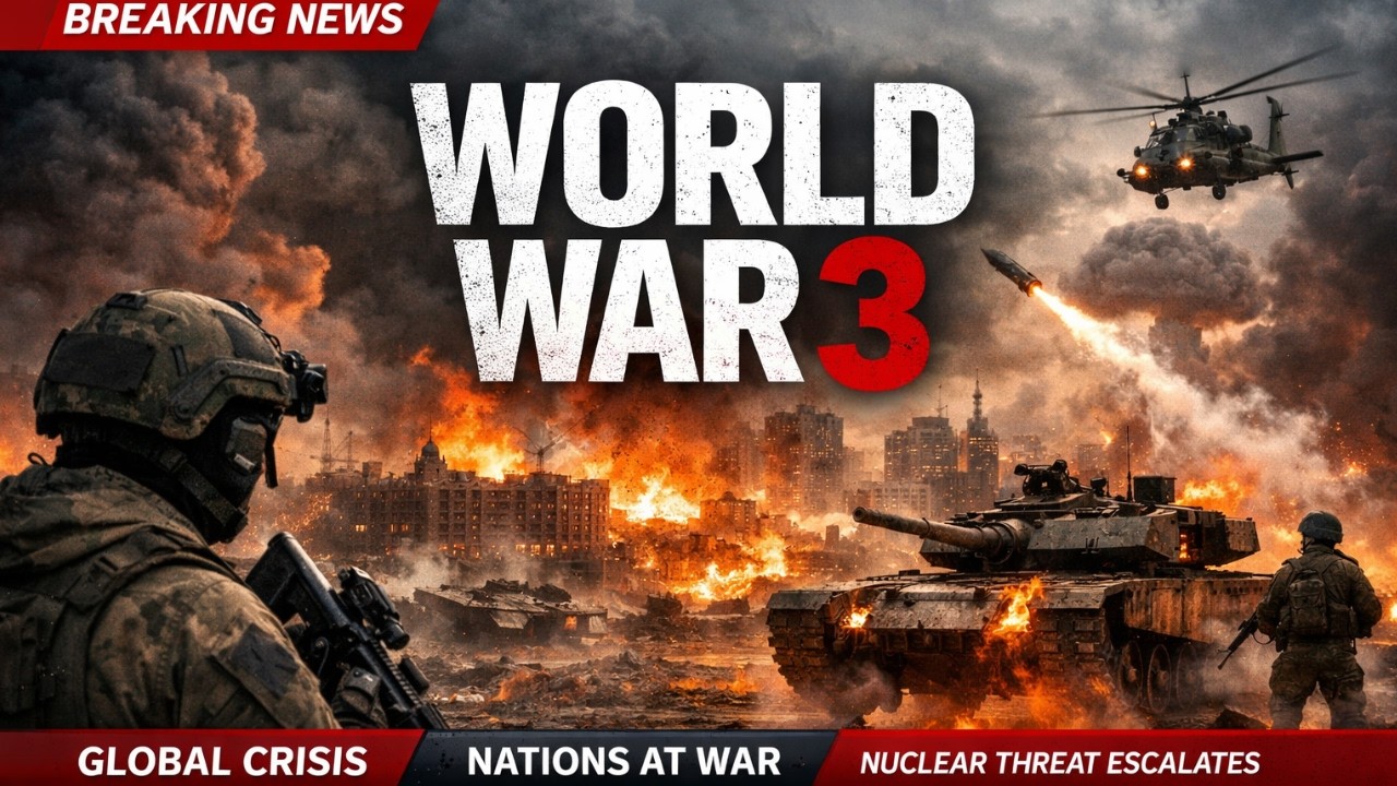 Watching News During the First Hours of World War 3