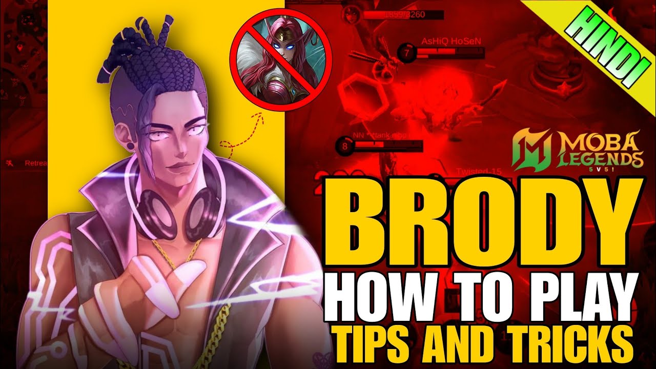 How to Use Brody in Moba Legends 5v5 🔥 | Mobile Legends Best Marksman Guide