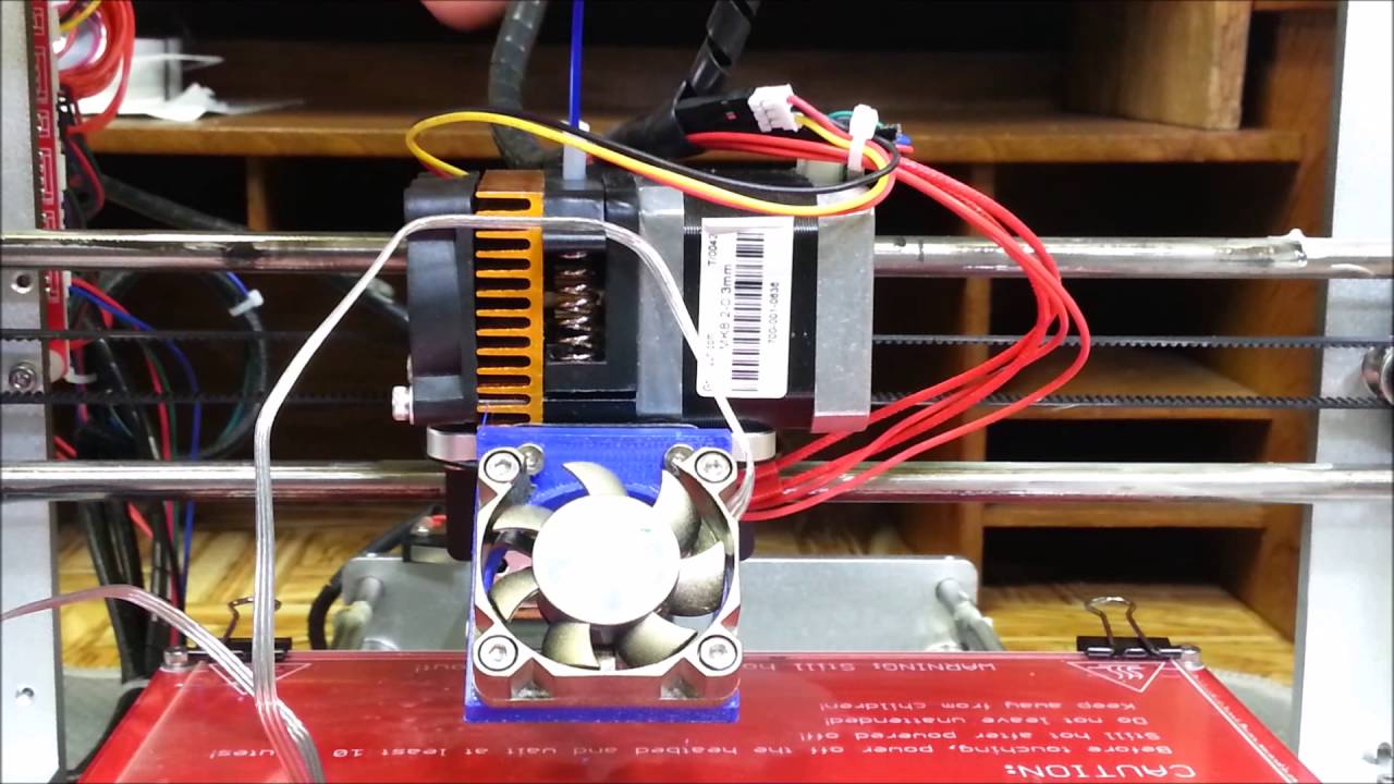 40mm Fan Bracket For The Geeetech Aluminum Prusa I3