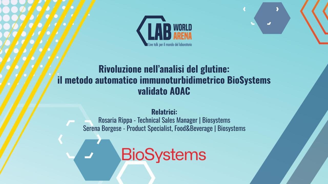 Rivoluzione nell’analisi del glutine: il metodo automatico immunoturbidimetrico BioSystems
