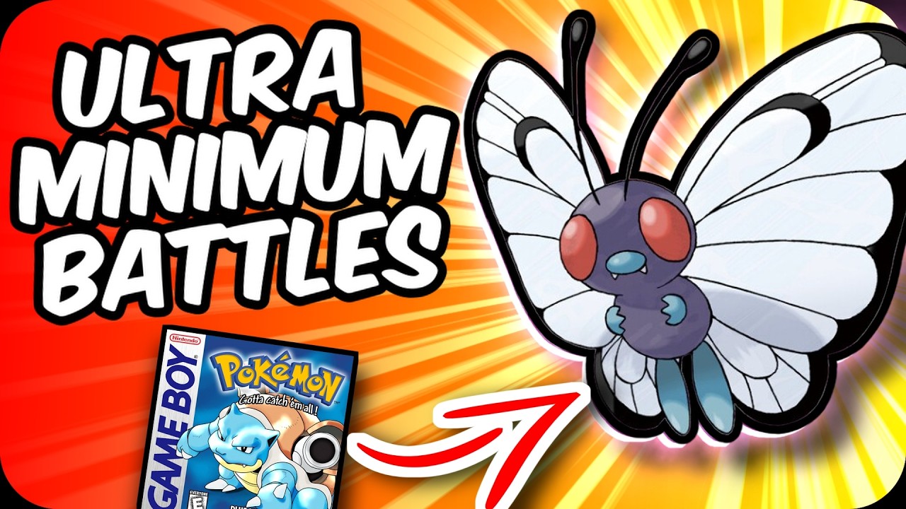 Can Butterfree beat Pokemon Red/Blue with only 13 battles?