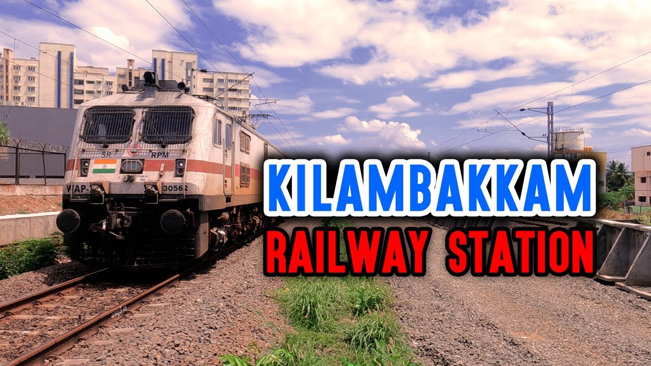 கிளாம்பாக்கம் _Kilambakkam Railway Work Speeded Up! | Kilambakkam Station Progress 2025
