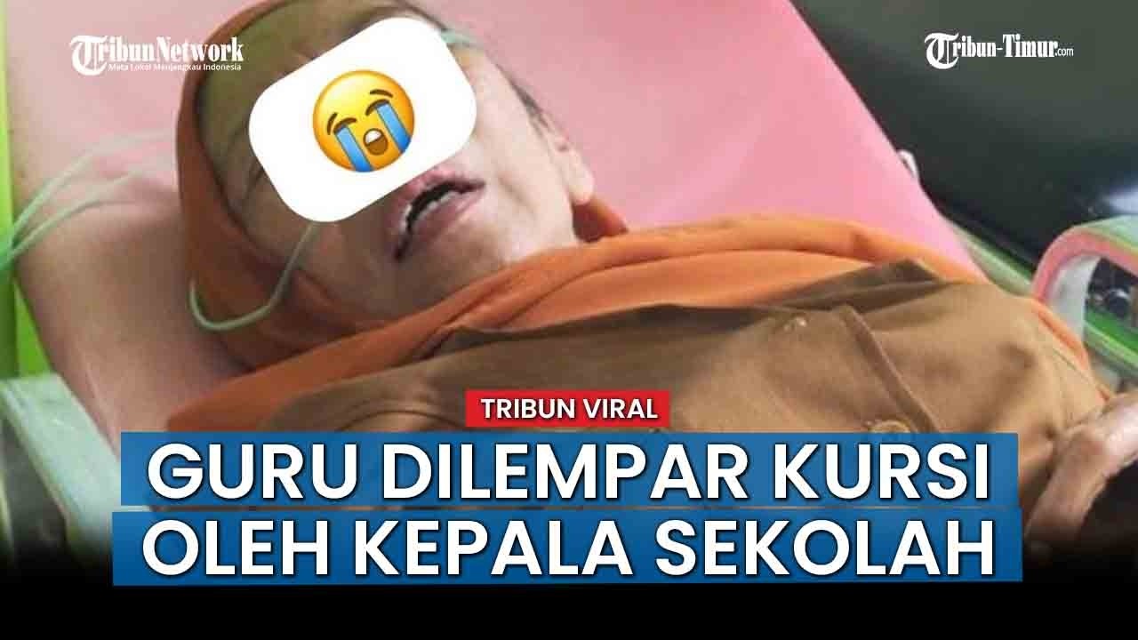 VIRAL NEWS; Guru SD Halimah Dilempar Kursi oleh Kepala Sekolah, Ternyata Alami Penderitaan Lain