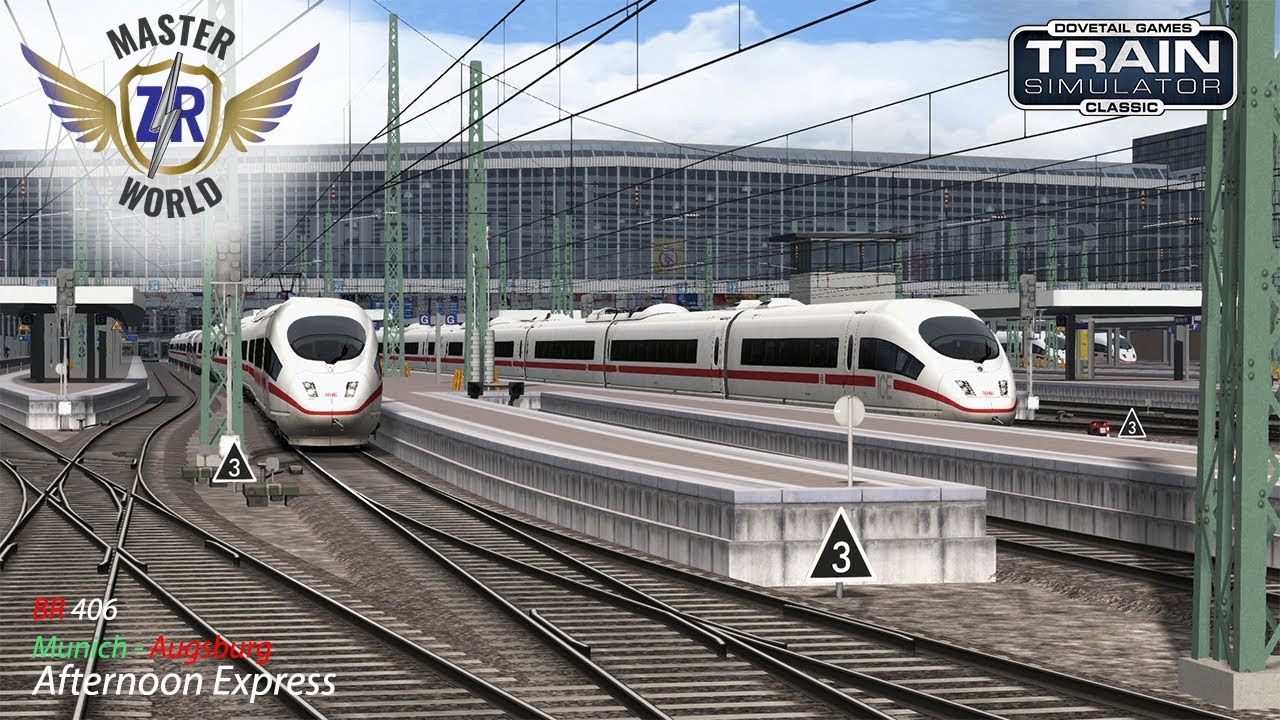 Afternoon Express - Munich - Augsburg - ICE 3M - Train Simulator Classic