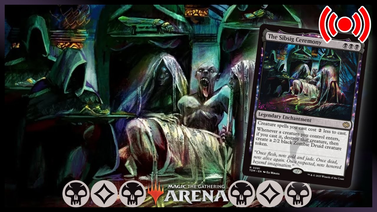 SEPHIROTH CEREMONY | 09/12/25 | MTG Arena Standard Ranked Bo1 BLACK