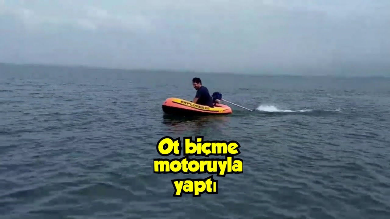 Şişme bota motor taktık