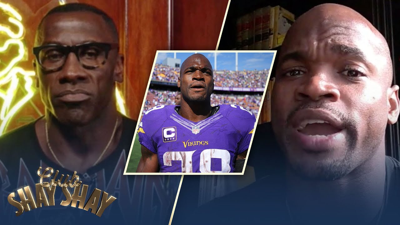 Adrian Peterson wanted to finish his career with the Minnesota Vikings | EPISODE 21 | CLUB SHAY SHAY