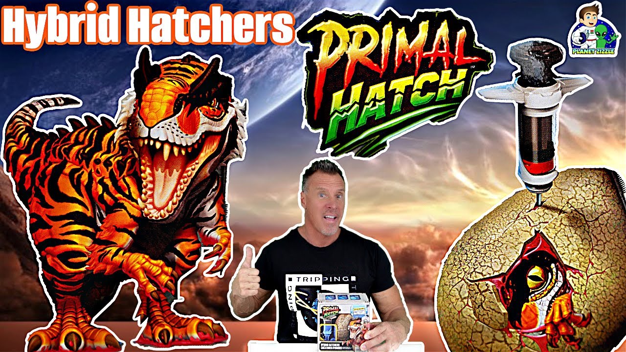 PRIMAL HATCH Гибридные инкубаторы наполняют ваше яйцо динозавра.