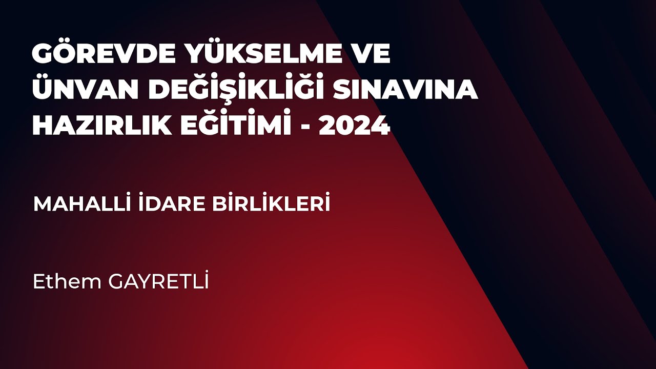 Mahalli İdare Birlikleri
