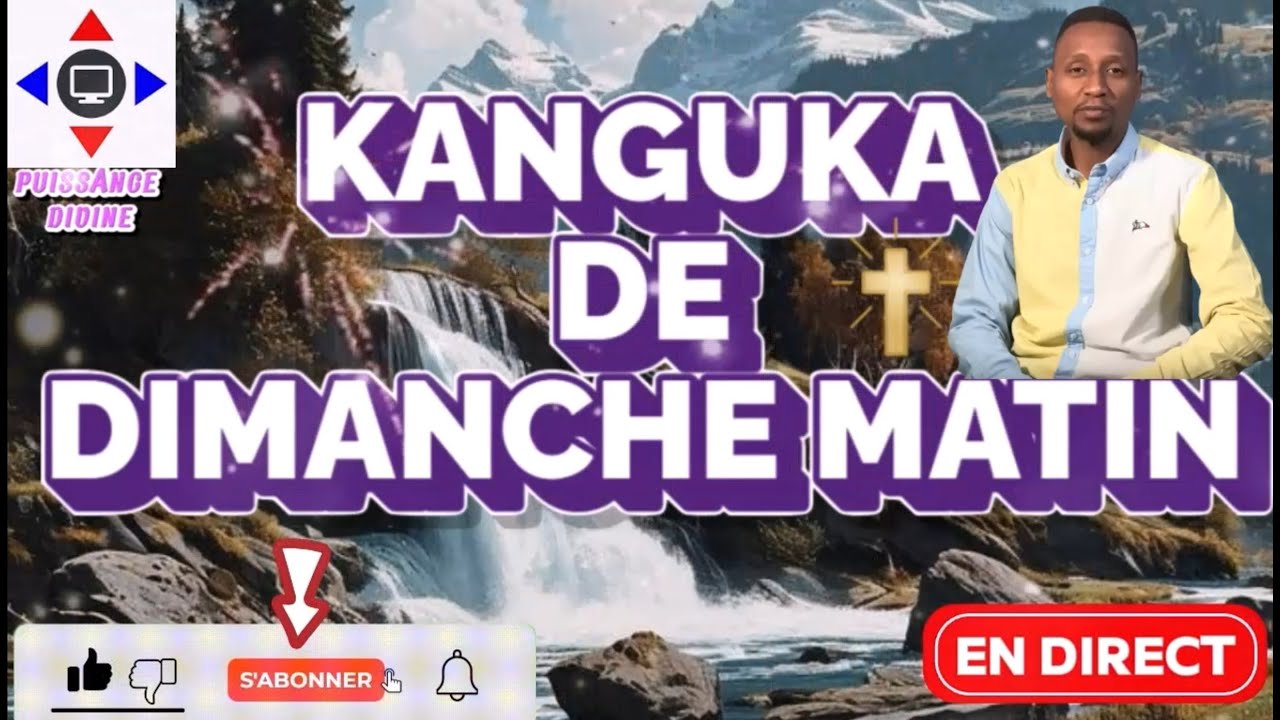 KANGUKA - PRIÈRE DE DIMANCHE 25/01/2026 By Chris NDIKUMANA #délivrance #guérison #divine #jesus agit