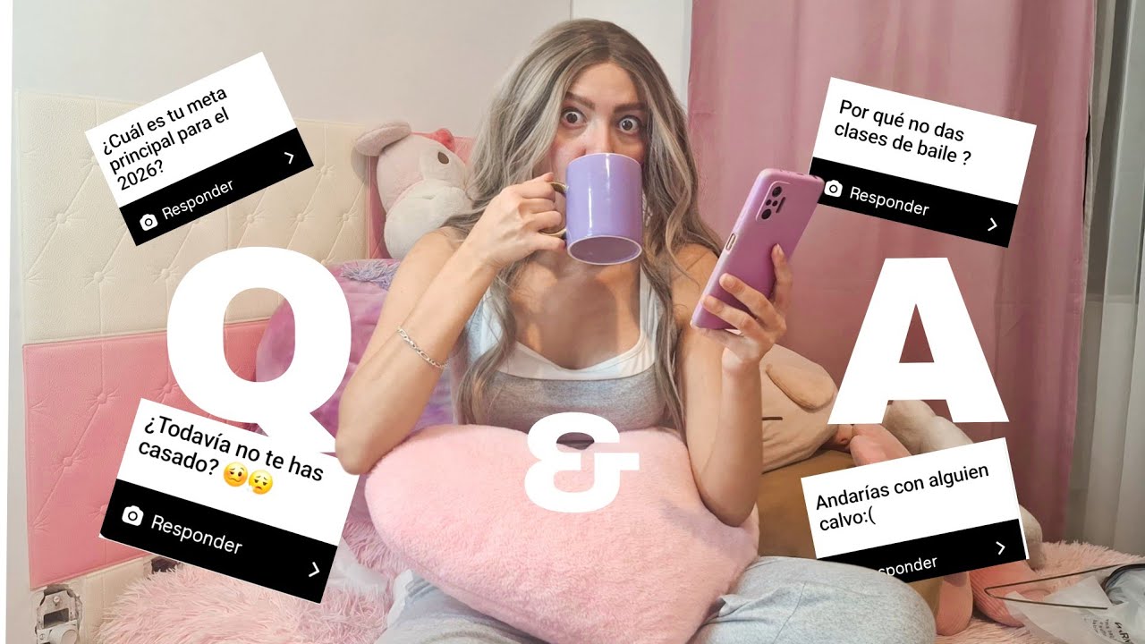 Q&A: Saldría con alguien CALVO?!!! Mis Secretos de EDICIÓN?! [YA SOMOS 5K PIOJITOS!!!] | Sophie Son