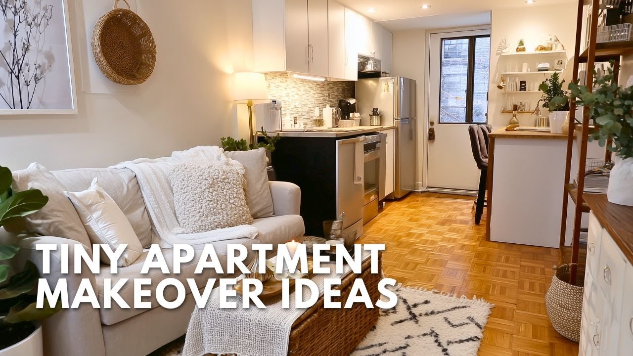 Tiny Apartment Transformation | Space-Saving Hacks & Stylish Makeovers