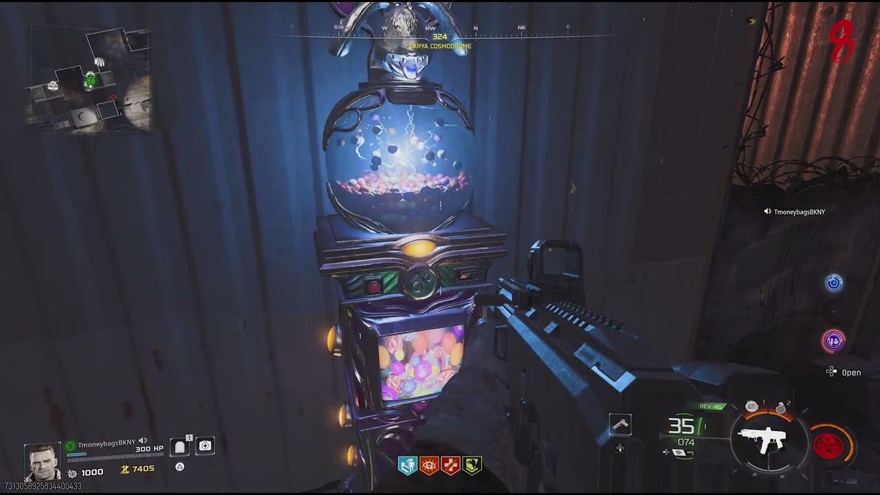 CODBO 7 Zombies zarya cosmodrome survival high rounds