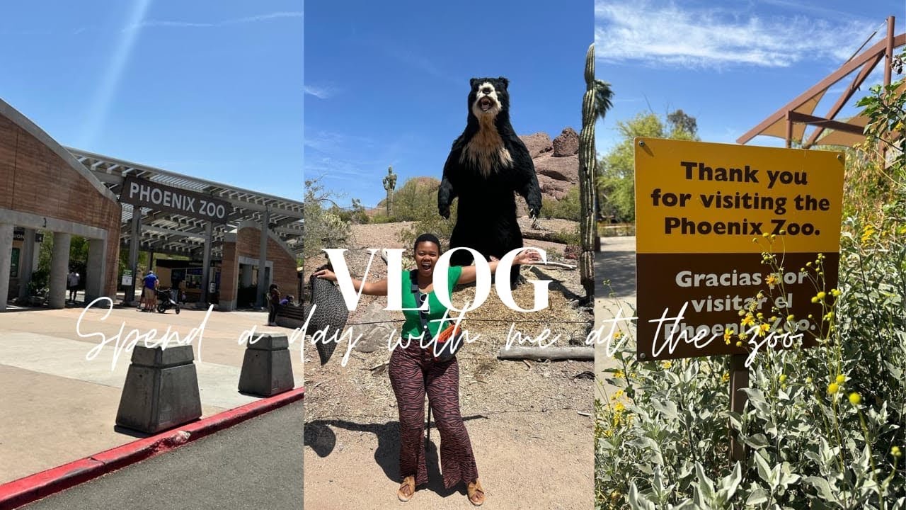 VLOG || SPEND A DAY WITH ME AT THE PHOENIX ZOO