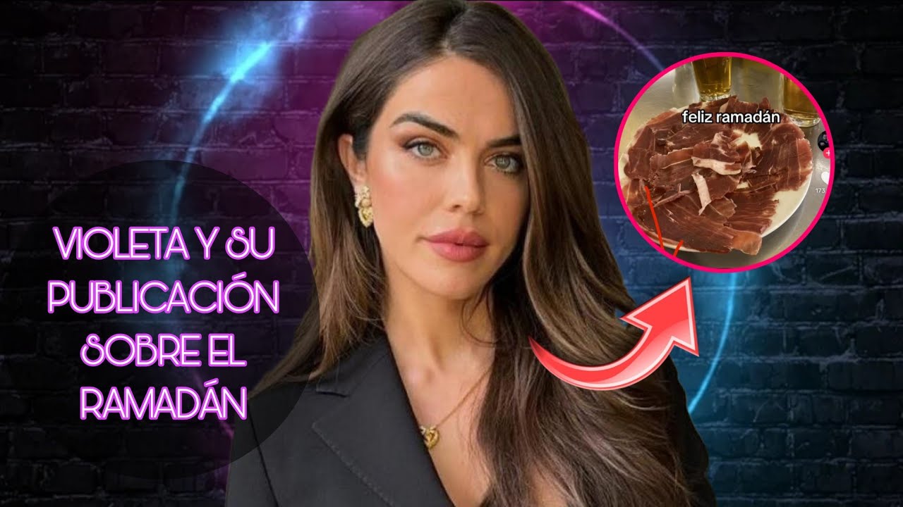 Violeta Mangriñán criticada por su publicación sobre el Ramadán 