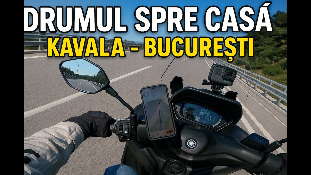 Back home -600 km -Yamaha Xmax 300