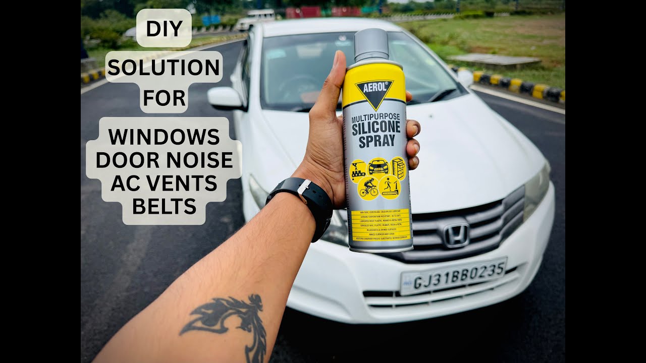 Best use of silicone spray for Car DIY || AEROL Multipurpose Silicone Spray #diy #car #siliconespray