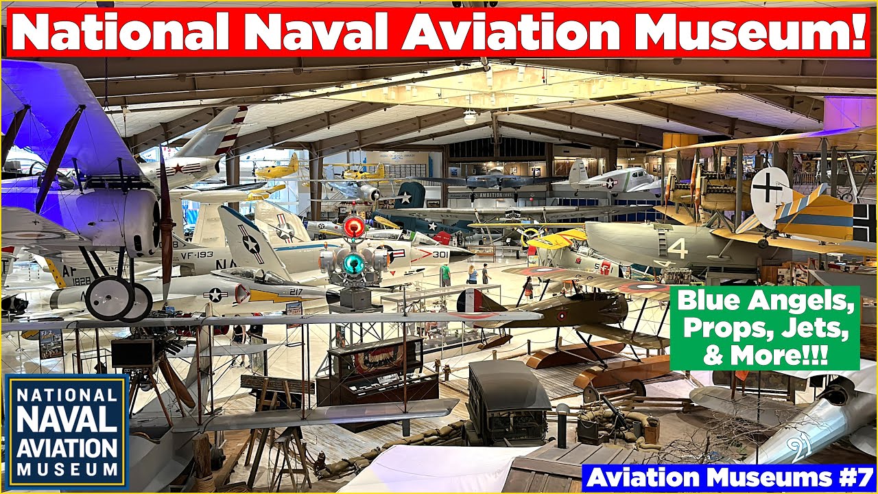 National Naval Aviation Museum: Blue Angels & MORE! | Aviation Museums #7