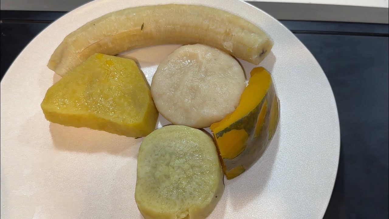 How to cook Jamaican Ground Provisions #yam #greenbanana #dumplings #sweetpotato #pumpkin