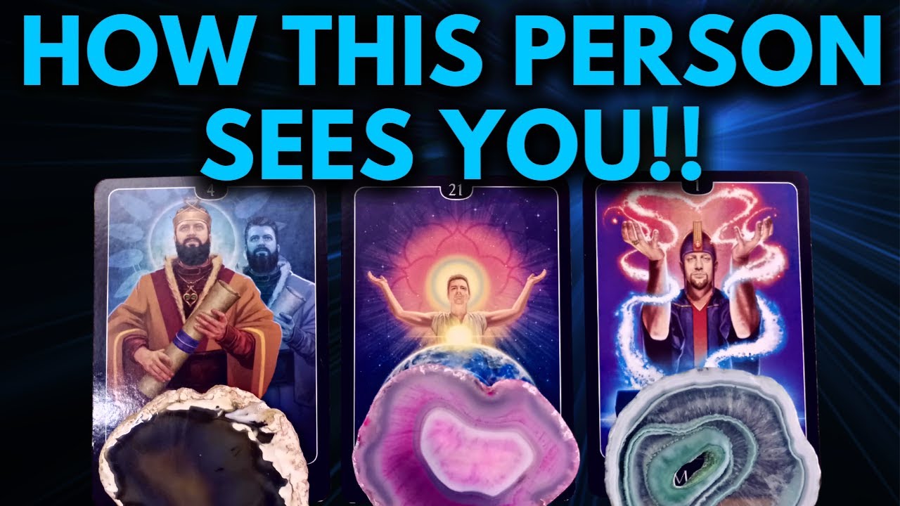 🔵 HOW THIS PERSON SEES YOU!! 🔷 INITIALS 🔷 PICK A CARD TIMELESS TAROT READING