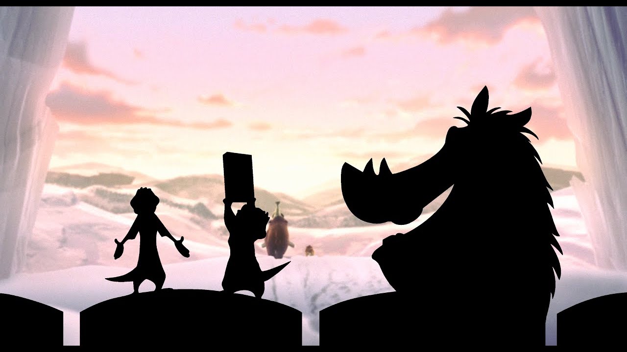Timon and Pumbaa Rewind Ice Age
