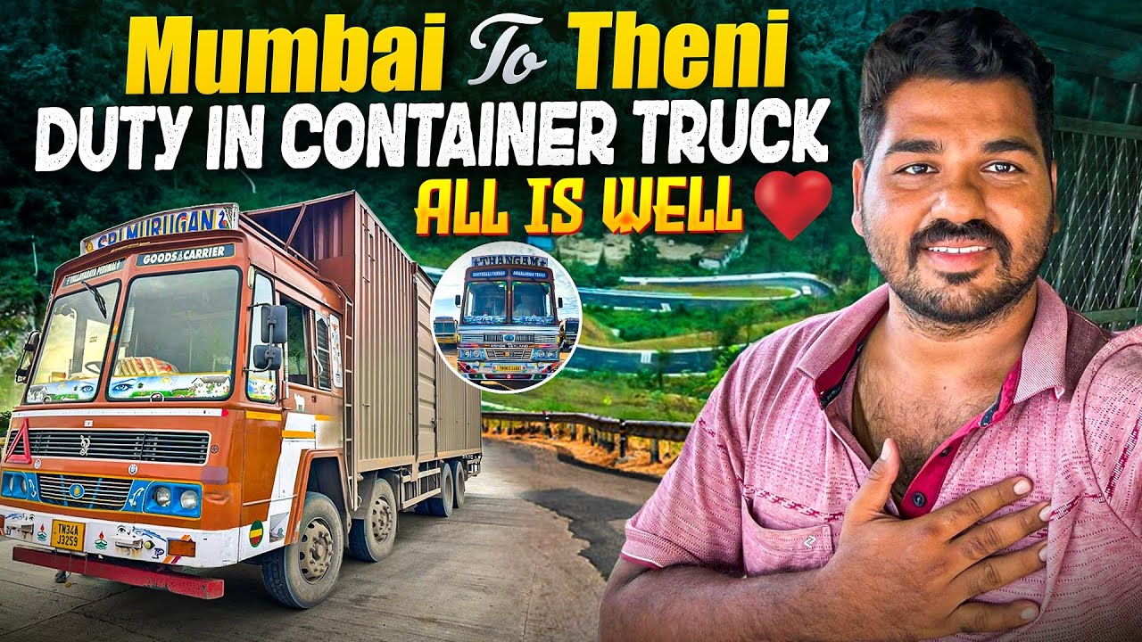 BS-6 லாரி ஓட்டலாம் வாங்க❤️🚛நாமக்கல் driver அண்ணாக்கூட Duty-ங்க🤩Peth Forest-ல லாரி ஏறல😢🚚