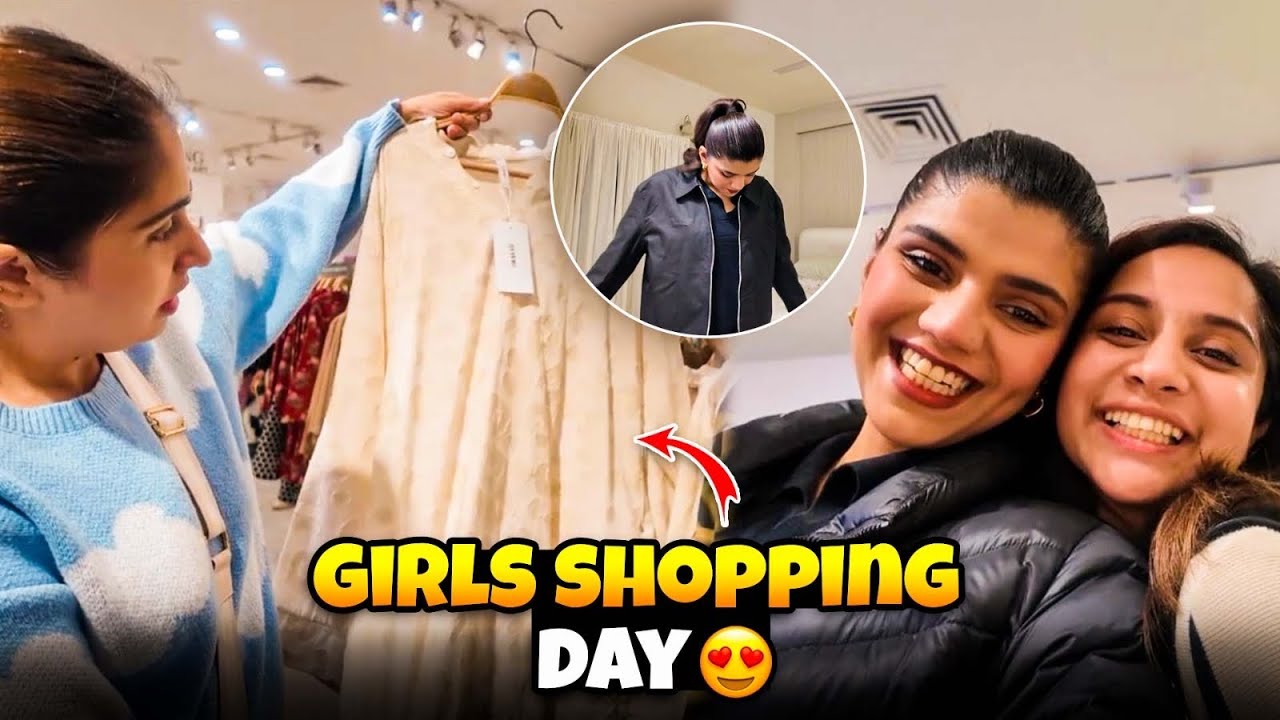 ULTIMATE GIRLS SHOPPING DAY! FULL HAUL AND TRY ON - Vlog