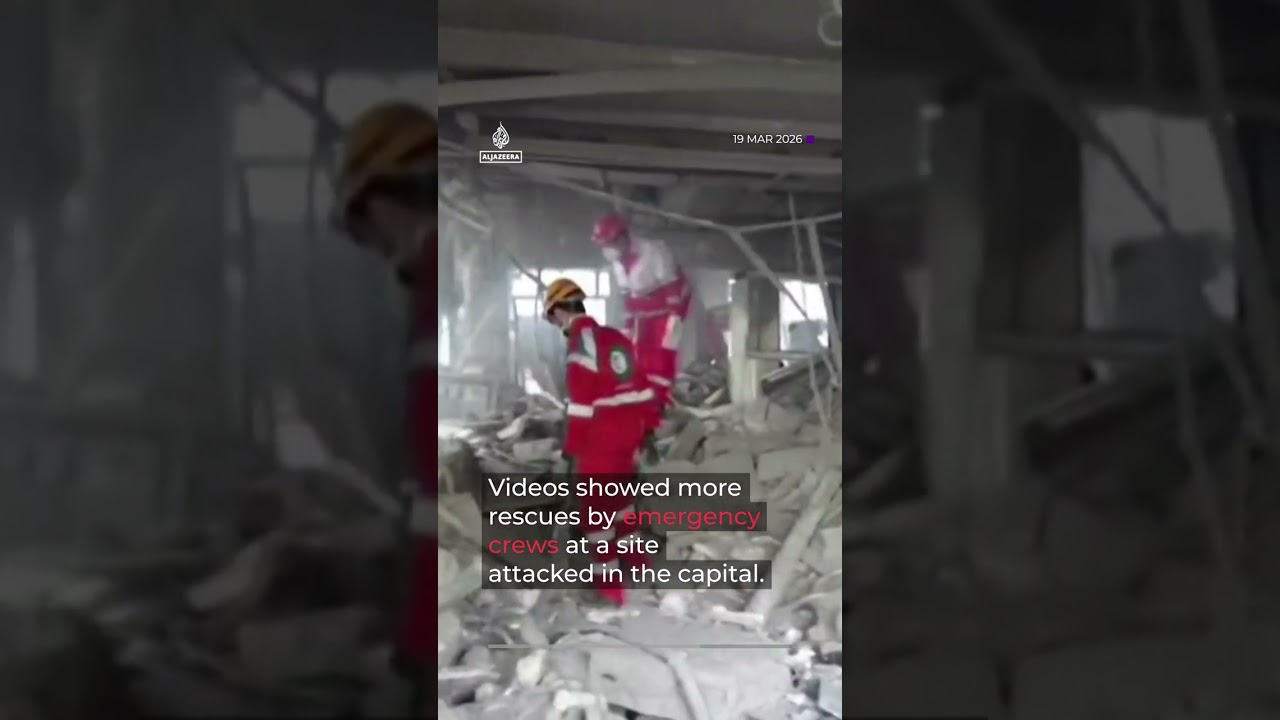 Child among survivors pulled from rubble of US-Israeli attack in Iran
