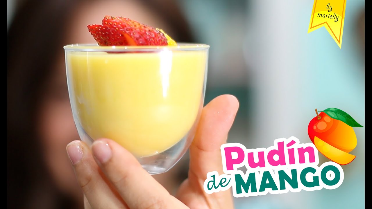 PUDÍN DE MANGO 🥭 by Marielly