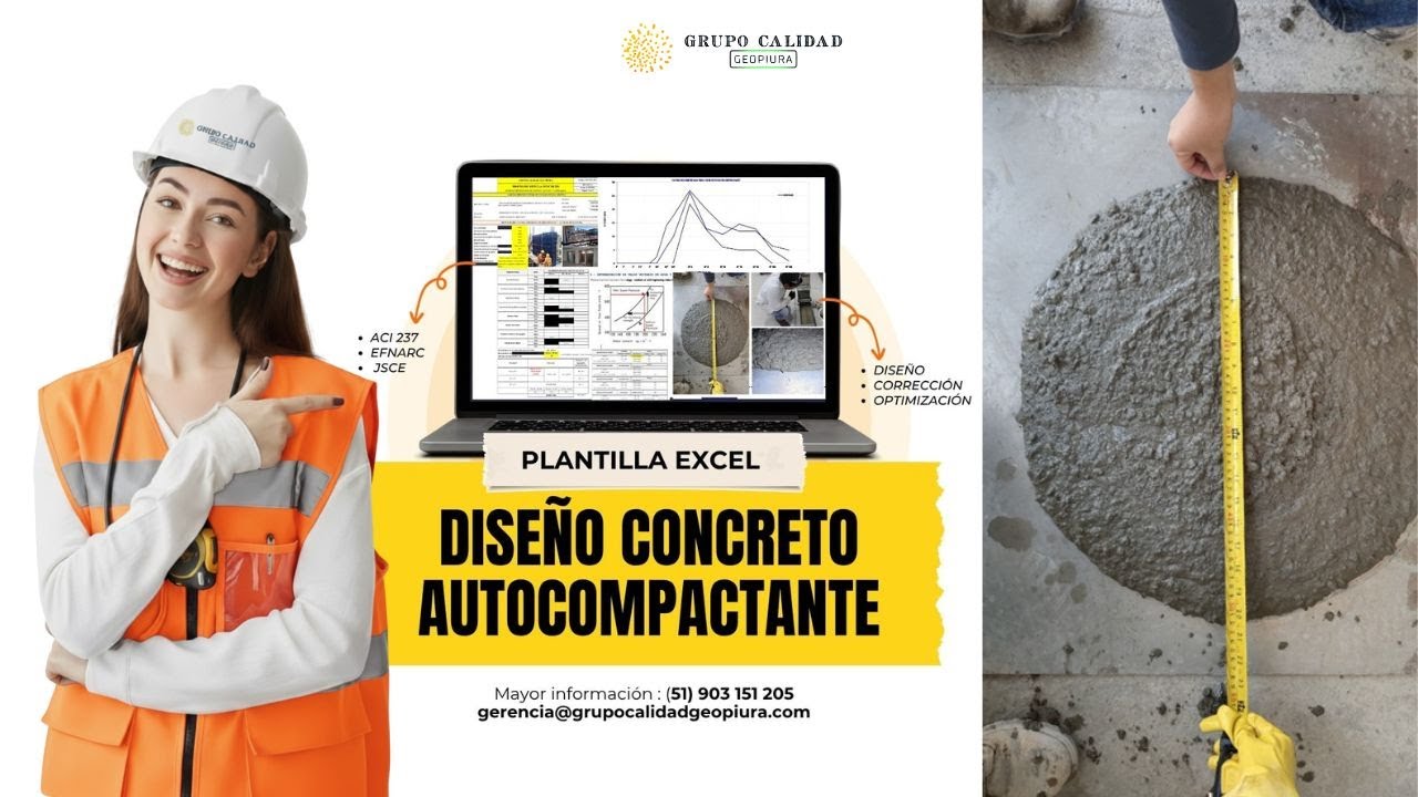 Diseño Avanzado de Concreto Autocompactante Ensayos, Formulación y Correcciones ACI • EFNARC • JSCE