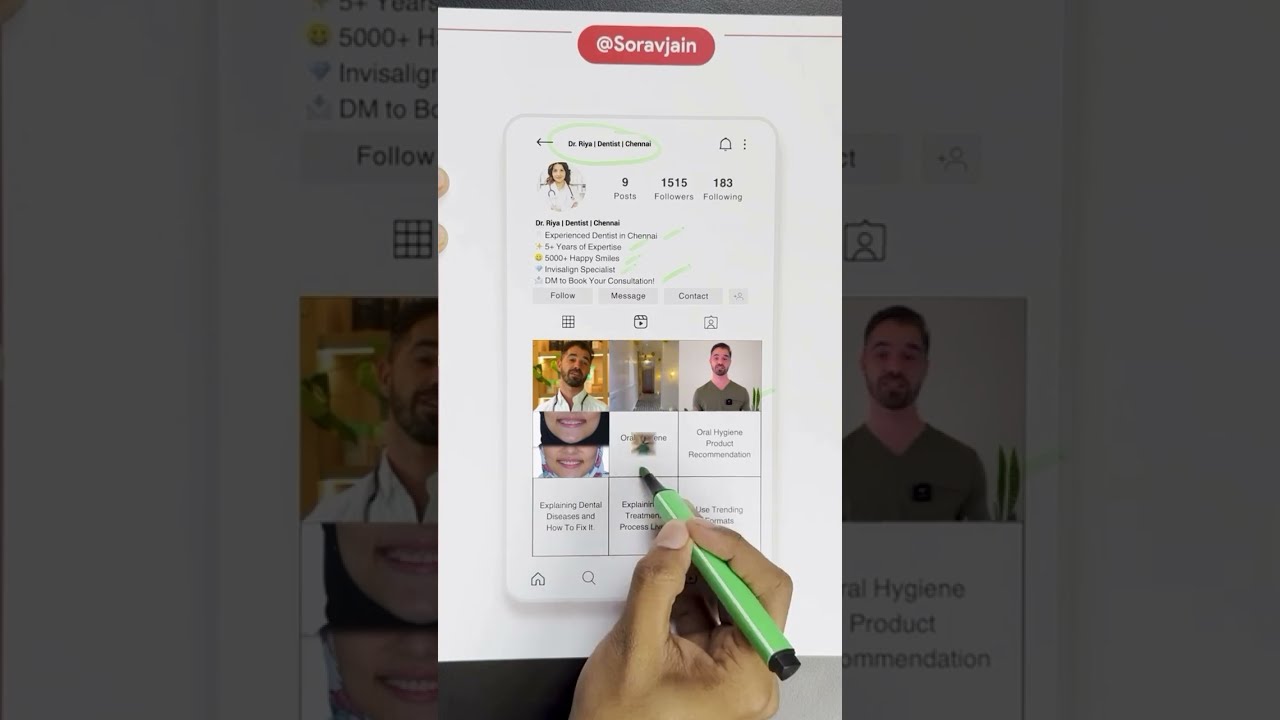 Instagram Profile Polishing for Dentists!