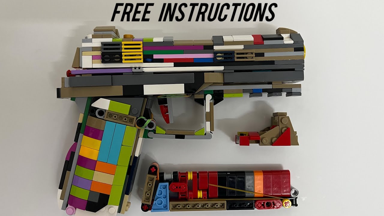 Lego Sig P320 (justm) recreated free instructions