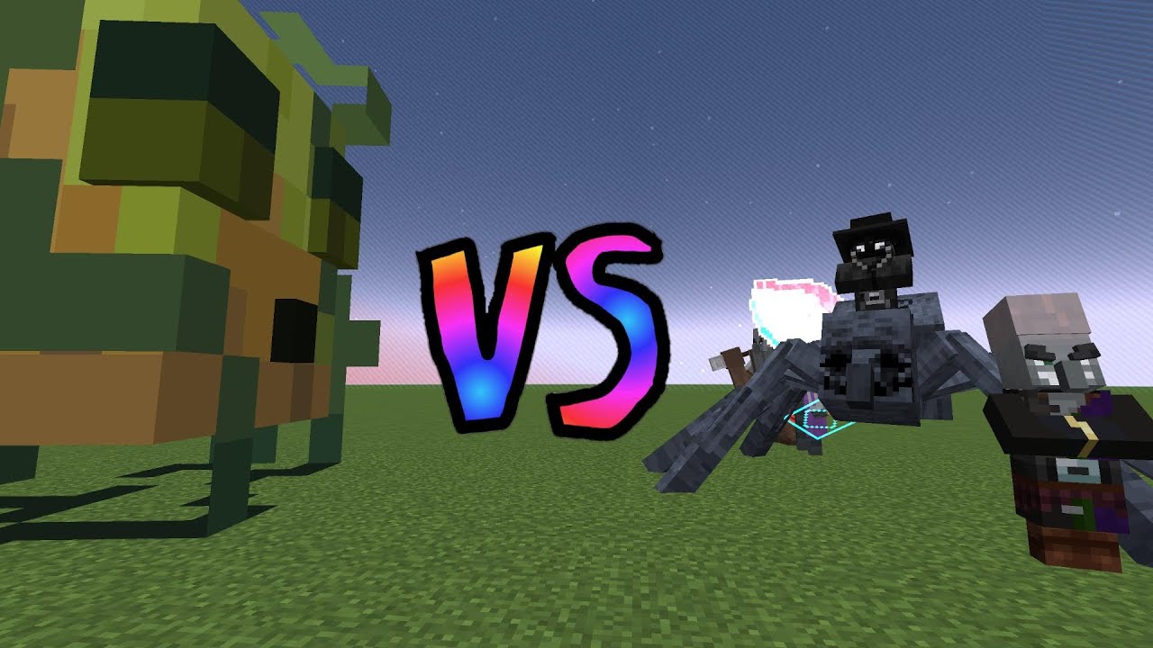 Mega Spud vs Illage and Spillage: Respillaged | Minecraft  Mob Battle
