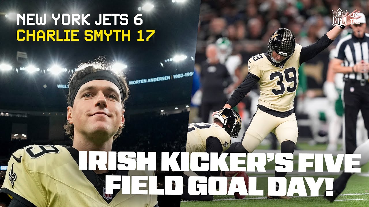Charlie Smyth Hits FIVE Field Goals & Outscores The New York Jets ON HIS OWN 🔥 | NFL UK & Ireland