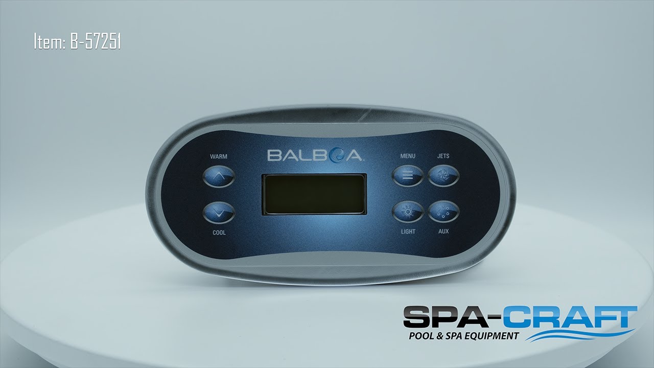 Balboa TP500S Touchpad and Overlay