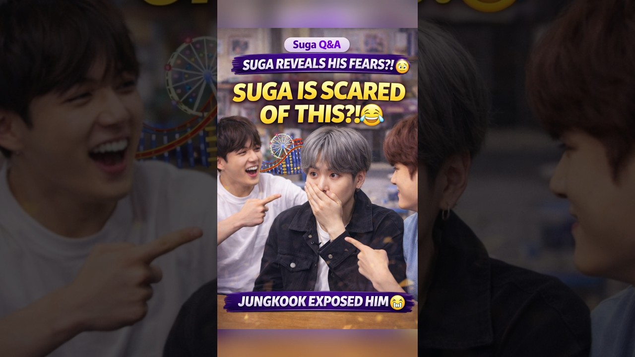 Шуга был разоблачен в этой сессии вопросов и ответов 😱💜