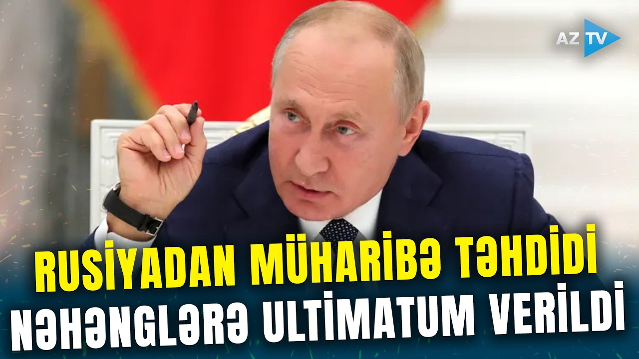Rusiyadan verilən açıqlama MÜHARİBƏ ANONSU OLDU – Ukraynaya nüvə vədi Kremli hərəkətə keçirir