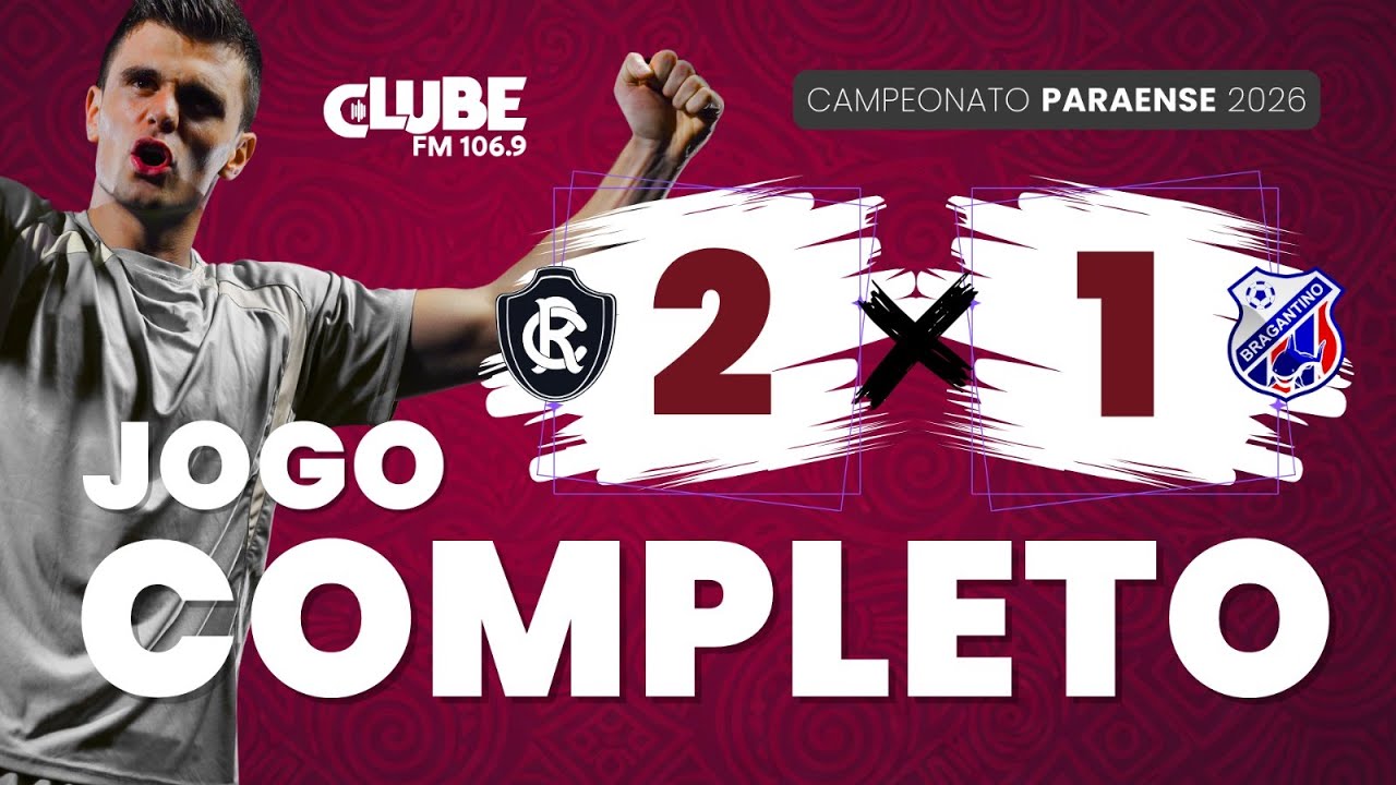 AO VIVO CLUBE DO REMO X BRAGANTINO | CAMPEONATO PARAENSE
