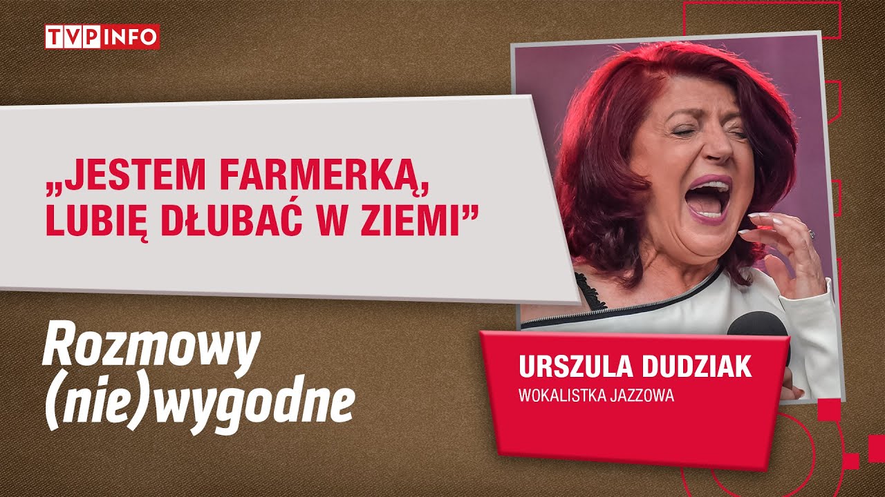 Urszula Dudziak: jestem farmerką, lubię dłubać w ziemi | ROZMOWY (NIE)WYGODNE