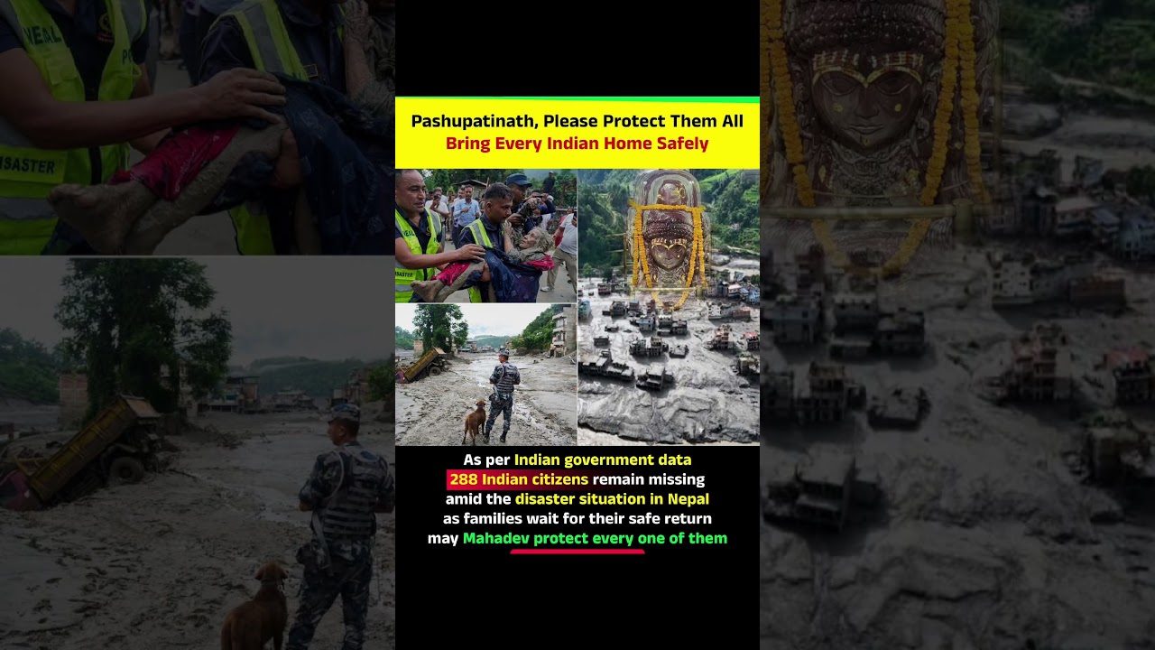 🇮🇳 288 Indians Missing in Nepal? Families Await Their Safe Return 🙏🇳🇵