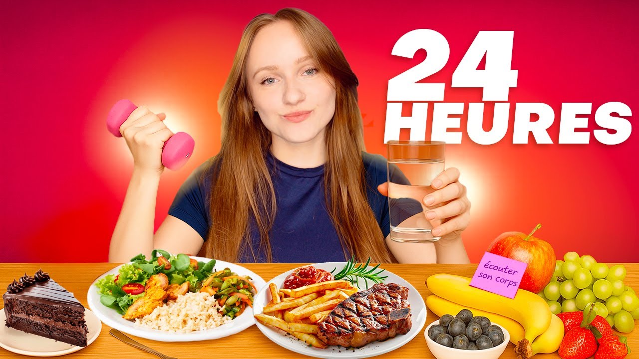 Comment j'arrive à manger de TOUT sans grossir ? (24h avec moi !)