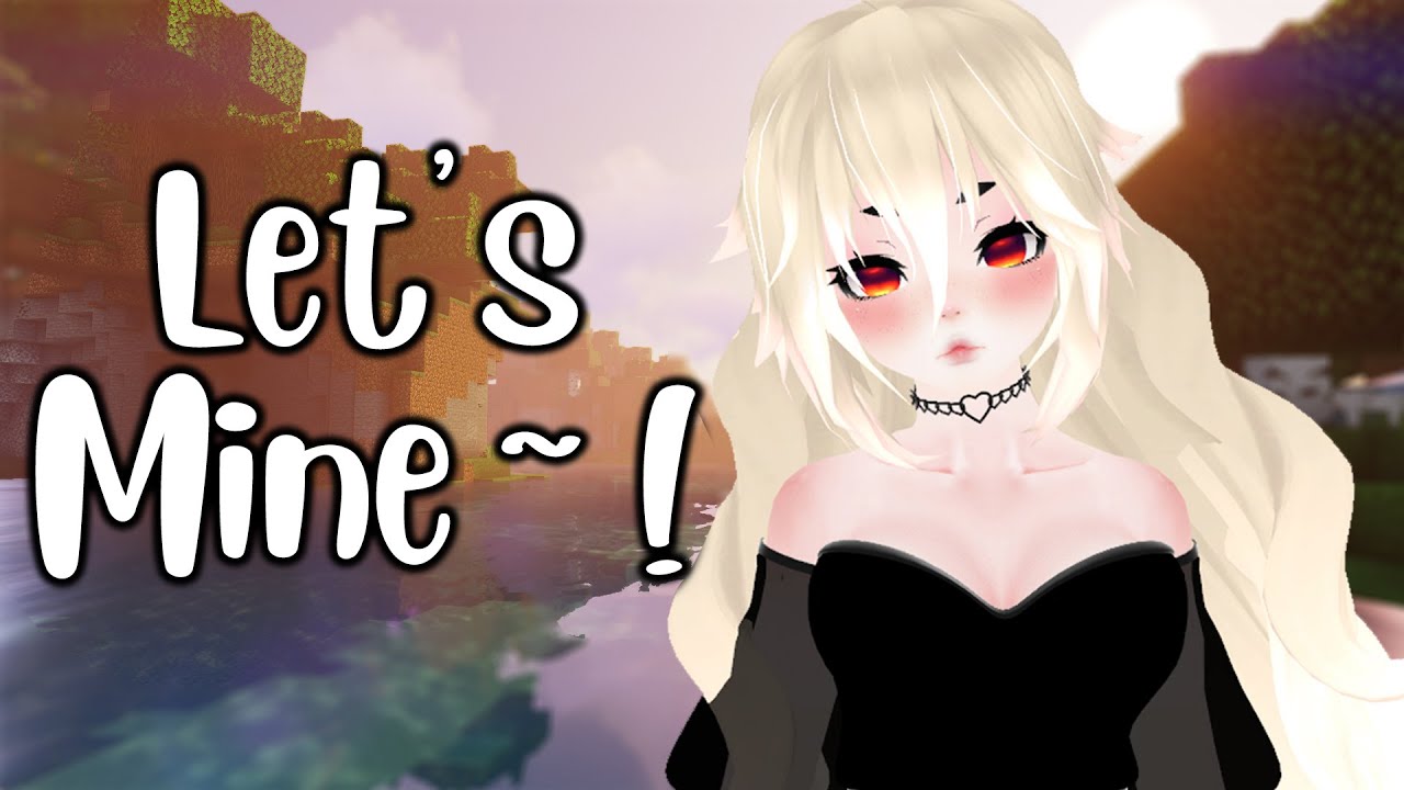 ASMR | Relaxing Mining With Your Waifu [ Minecraft ] | V-Tuber | Soft Spoken