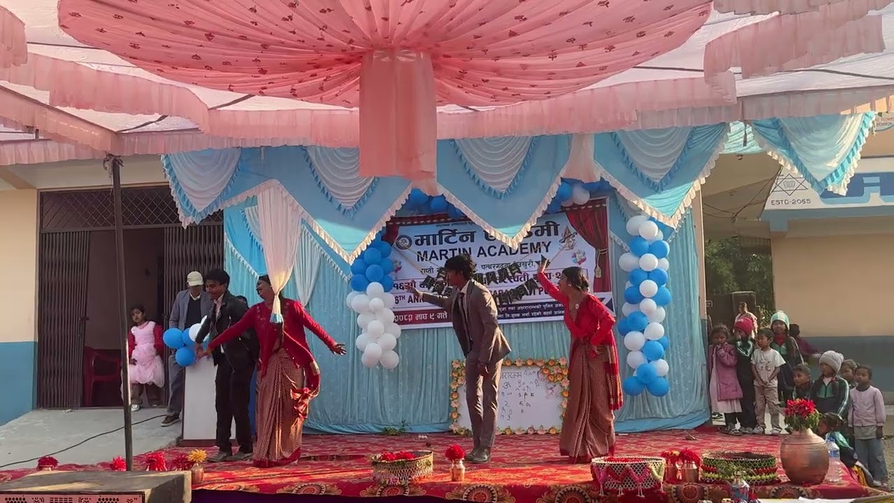 Teachers performing at MartinAcademyTheGreat @nirojtheone subscribe please 